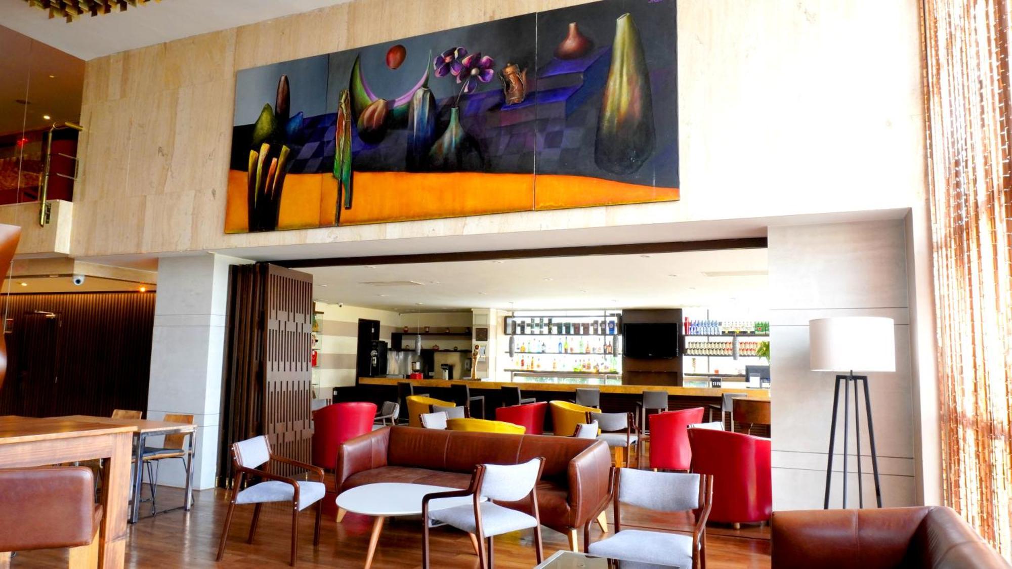 Bogota Plaza Hotel Екстер'єр фото The lobby of the hotel