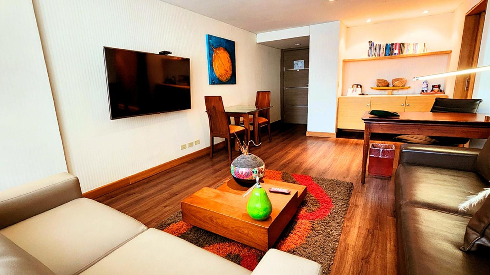 Bogota Plaza Hotel Екстер'єр фото A living room