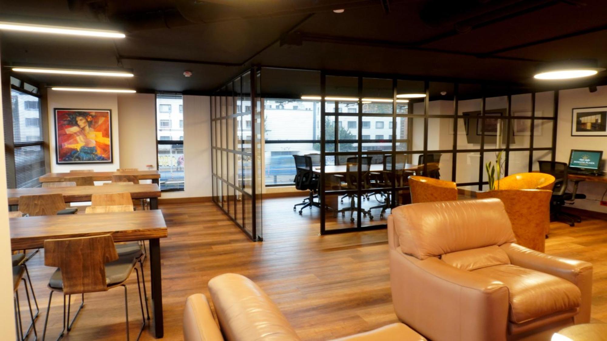 Bogota Plaza Hotel Екстер'єр фото The interior of the library