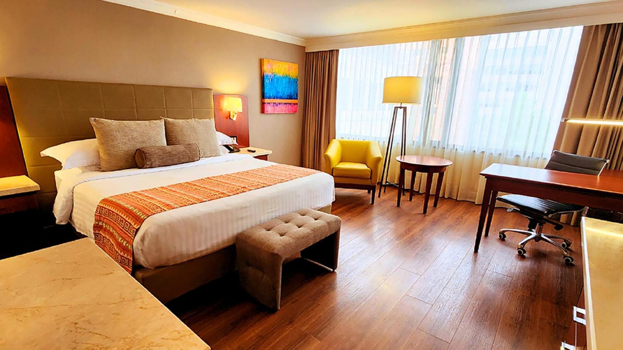Bogota Plaza Hotel Екстер'єр фото A room at the hotel